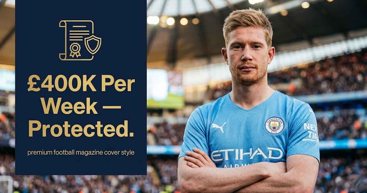 Kevin De Bruyne's Contract: How He Protected His Wages